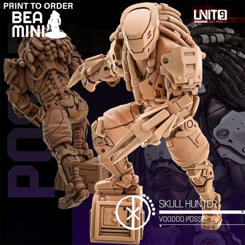 Skullhunter | BeaMini Print to Order Miniatures