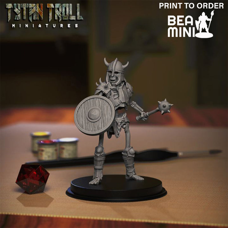 Skeleton 05 | BeaMini Print to Order Miniatures