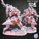 Yar, Orc Barbarian | BeaMini Print to Order Miniatures