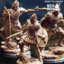 Dark Cultist Warriors | BeaMini Print to Order Miniatures