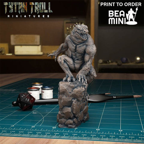 Trogolodyte 07 | BeaMini Print to Order Miniatures