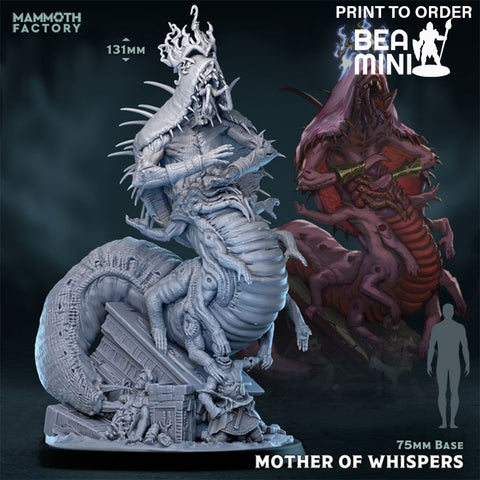 Mother of Whispers | BeaMini Print to Order Miniatures