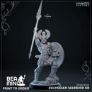Eulyssian Warrior 5B | BeaMini Print to Order Miniatures