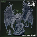 Beleth Archfiend | BeaMini Print to Order Miniatures