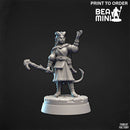 Tiefling Female Wizard | BeaMini Print to Order Miniature