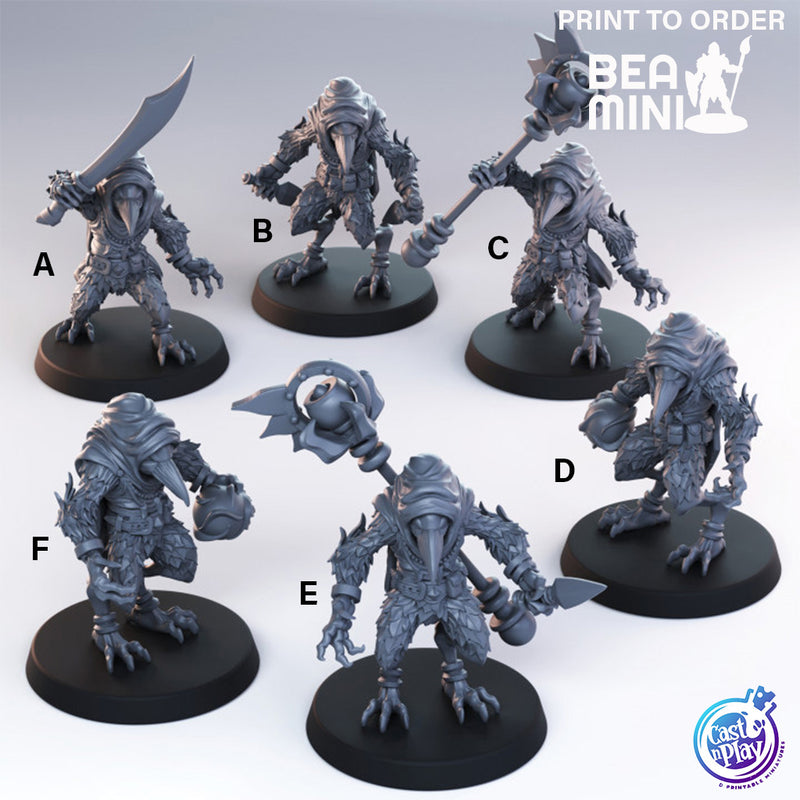 Kenku | BeaMini Print to Order Miniatures