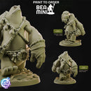 Carrier Toads | BeaMini Print to Order Miniatures