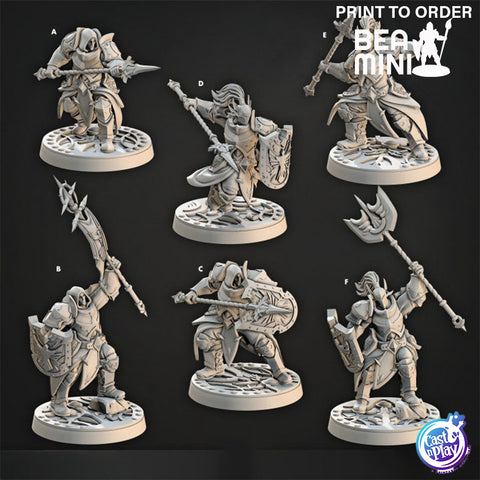Human Paladin | BeaMini Print to Order Miniatures