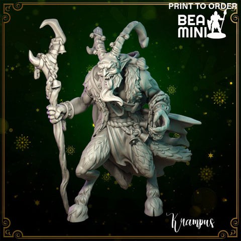 Krampus | BeaMini Print to Order Miniatures