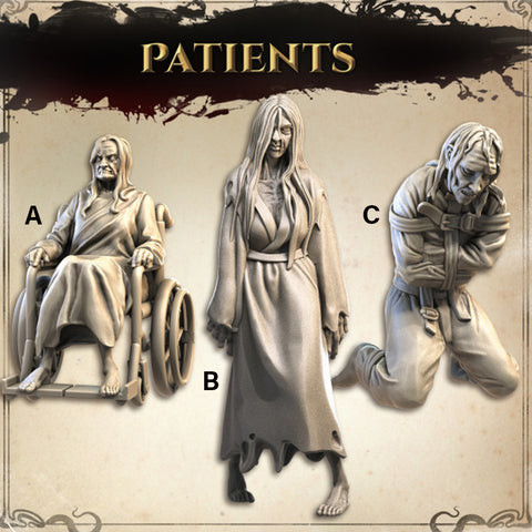 Patients | BeaMini Print to Order Miniatures