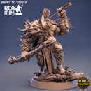 Corm Carcass - Gnoll Ranger | BeaMini Print to Order Miniatures