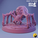 Giant Spider (A) | BeaMini Print to Order Miniatures