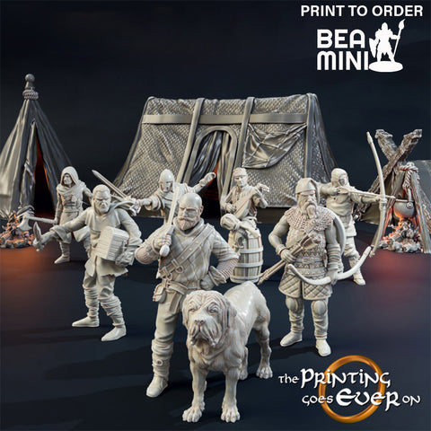 Bandit Camp | BeaMini Print to Order Miniatures