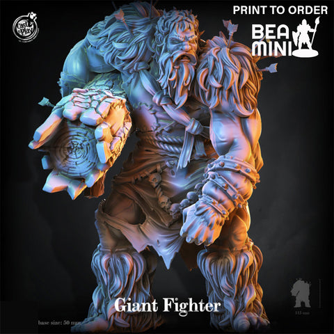 Giant Fighter | BeaMini Print to Order Miniatures