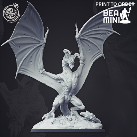 Edrosdar The Eternal - Dragon | BeaMini Print to Order Miniatures