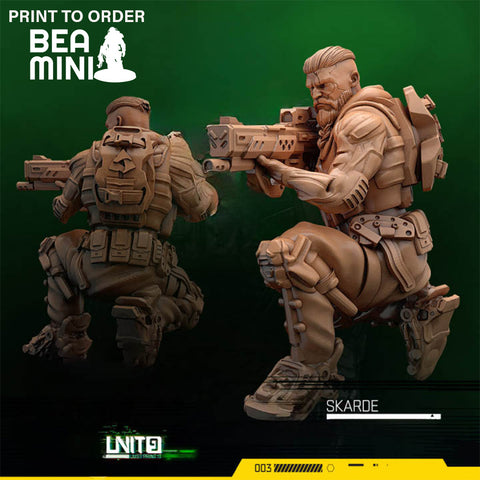 Skarde | BeaMini Print to Order Miniatures