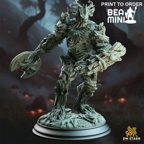 Treant of Hatred - Trostaka the Vengeful | BeaMini Print to Order Miniatures