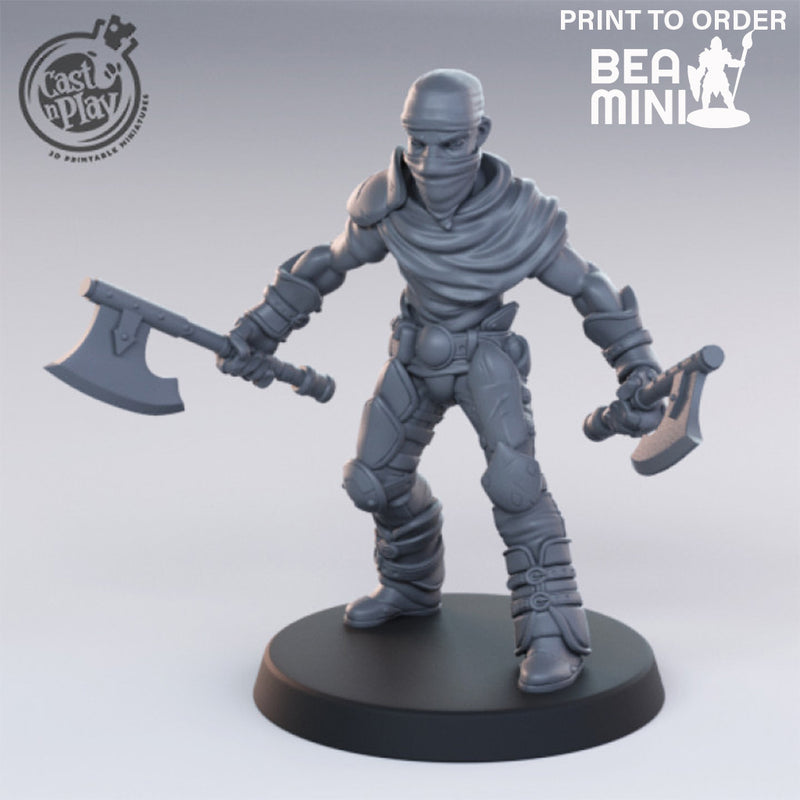 Bandit D | BeaMini Print to Order Miniatures