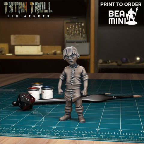 Curse of Strahd - Kellen | BeaMini Print to Order Miniatures