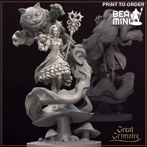 Alice, the Wishmaster | BeaMini Print to Order Miniatures
