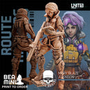 Mary 'Blaze' Atkinson | BeaMini Print to Order Miniatures