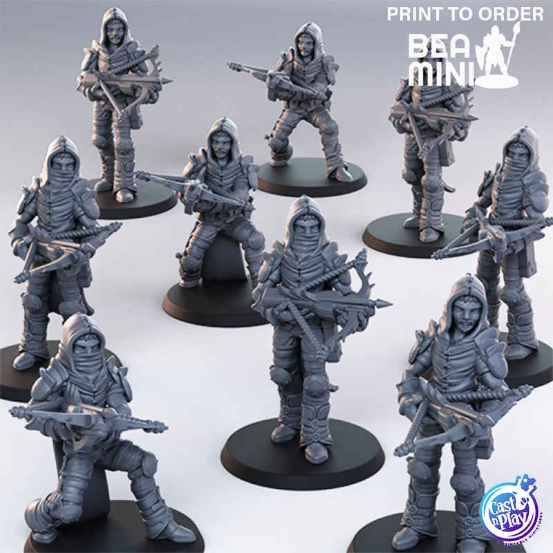Bandit Gang | BeaMini Print to Order Miniatures