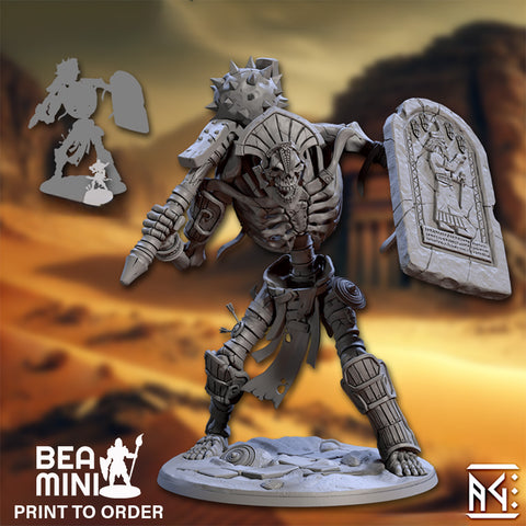 Skeletal Giant | BeaMini Print to Order Miniatures