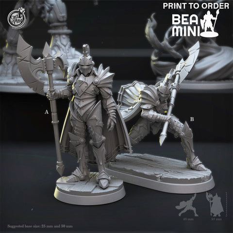 Royal Knights | BeaMini Print to Order Miniatures