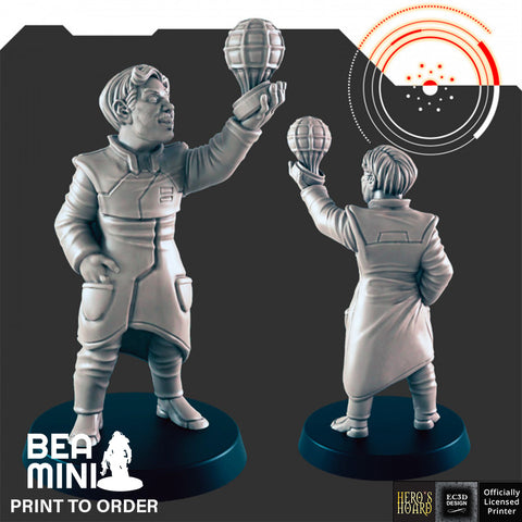 Scientist 01 | BeaMini Print to Order Miniatures