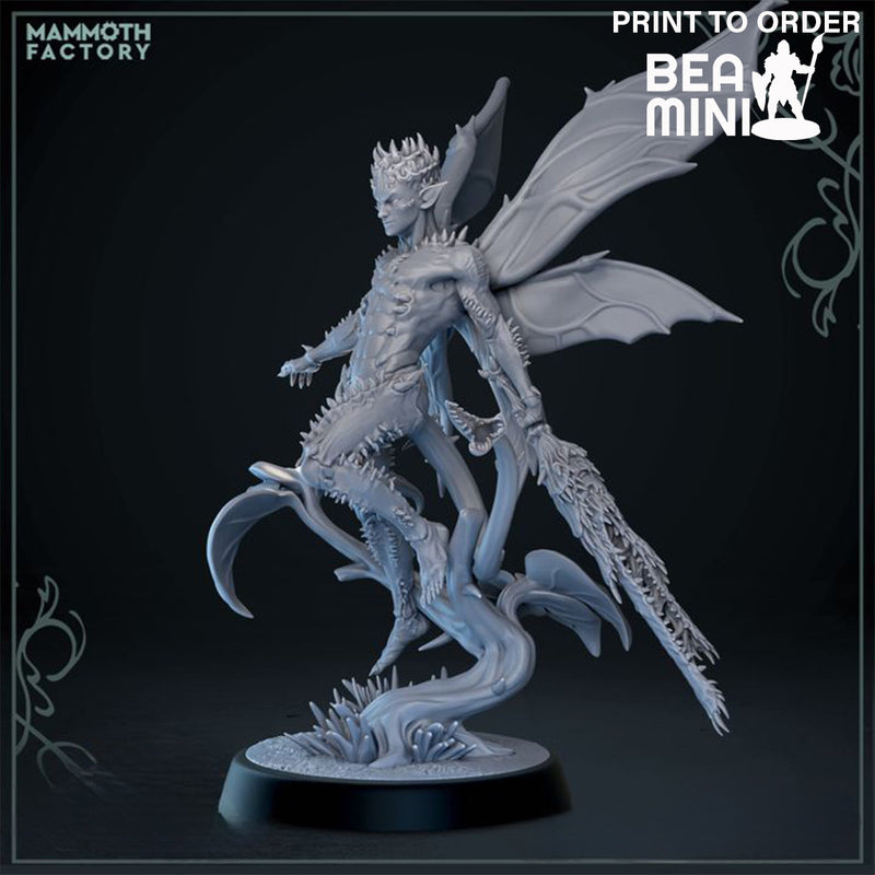 Fairy Fighter | BeaMini Print to Order Miniatures