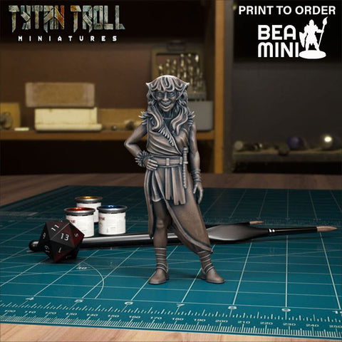 Curse of Strahd - Angelica Martikova | BeaMini Print to Order Miniatures
