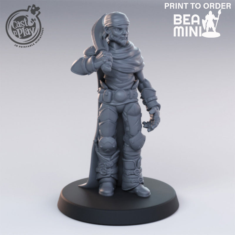 Bandit E | BeaMini Print to Order Miniatures