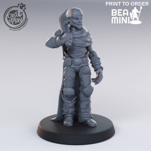 Bandit E | BeaMini Print to Order Miniatures