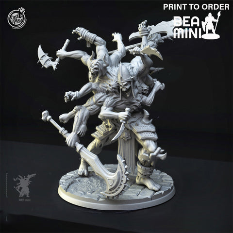 Undying Abomination | BeaMini Print to Order Miniatures