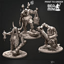 Hungry Crushers - Giants | BeaMini Print to Order Miniatures