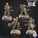 Mafia Leaders | BeaMini Print to Order Miniatures