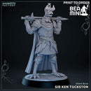 Sir Ken Tuckston Aarakocra Paladin | BeaMini Print to Order Miniatures