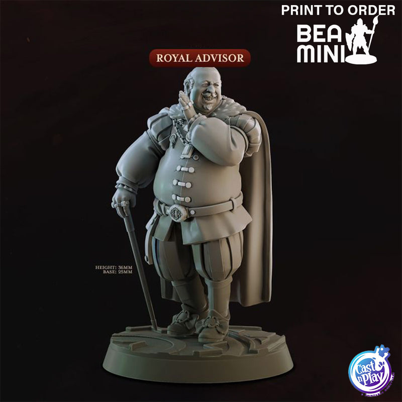 Royal Advisor | BeaMini Print to Order Miniatures