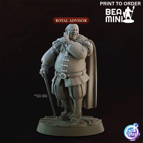 Royal Advisor | BeaMini Print to Order Miniatures