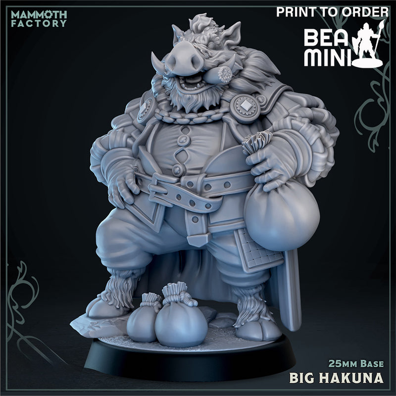 Big Hakuna | BeaMini Print to Order Miniatures