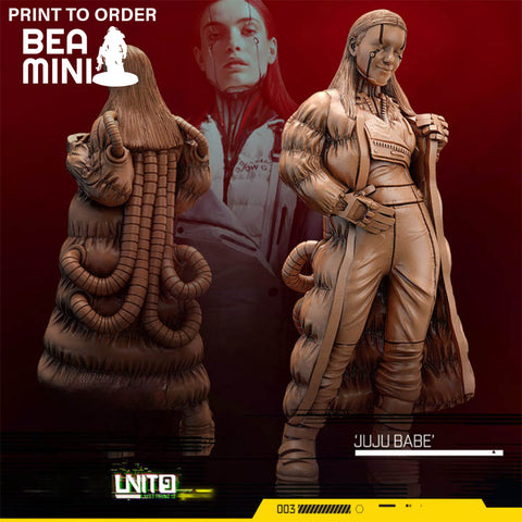 Juju Babe | BeaMini Print to Order Miniatures