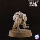 Pirate Powder Monkey | BeaMini Print to Order Miniatures