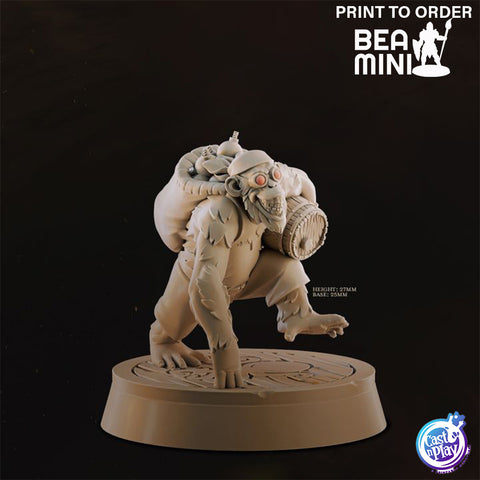 Pirate Powder Monkey | BeaMini Print to Order Miniatures