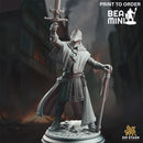 Priest Knight - Vicar Atticus | BeaMini Print to Order Miniatures