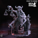 Gate Archdemon | BeaMini Print to Order Miniatures