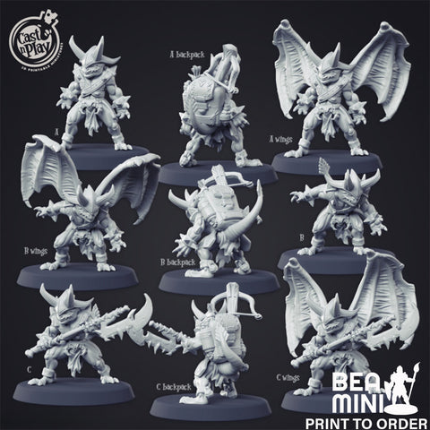 Dark Imps | BeaMini Print to Order Miniatures