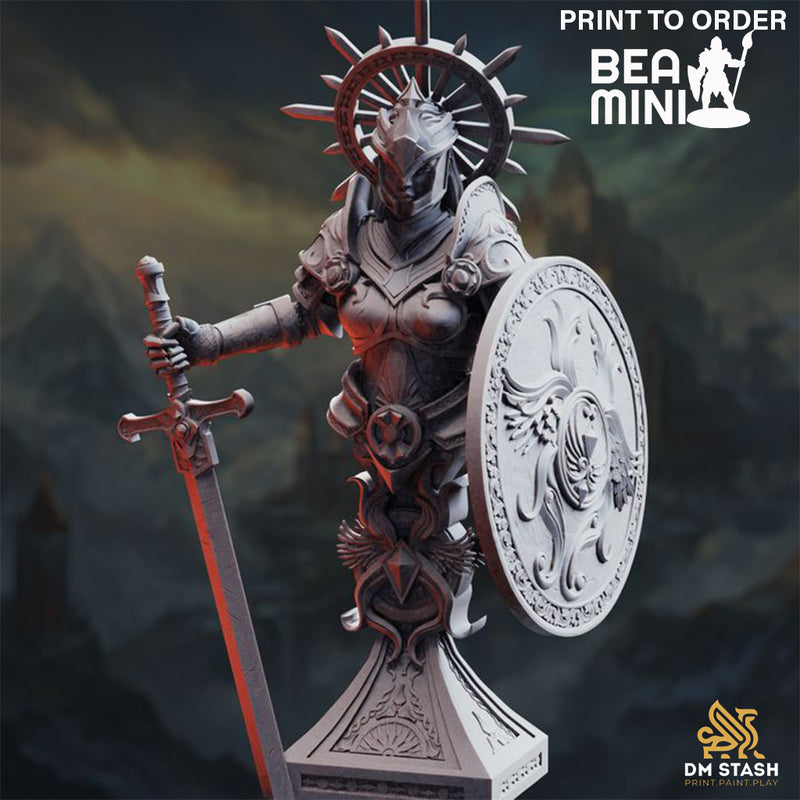 Soleria, Angel of Judgement Bust | BeaMini Print to Order Miniatures