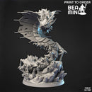 Remorhaz | BeaMini Print to Order Miniatures