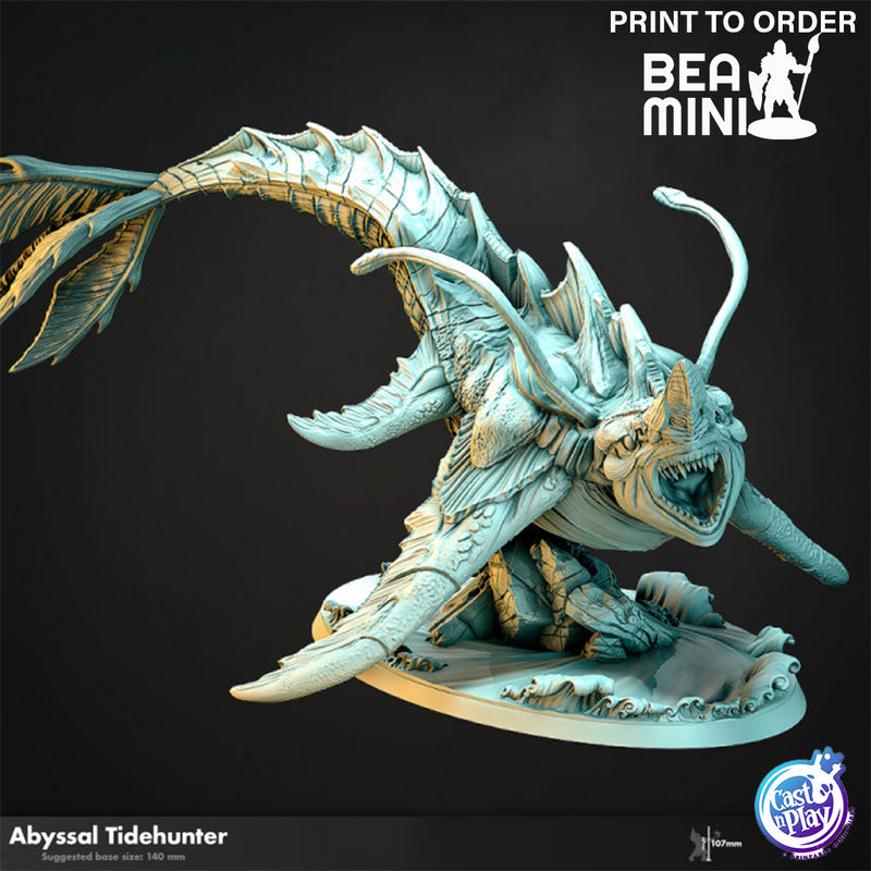 Abyssal Tidehunter | BeaMini Print to Order Miniatures