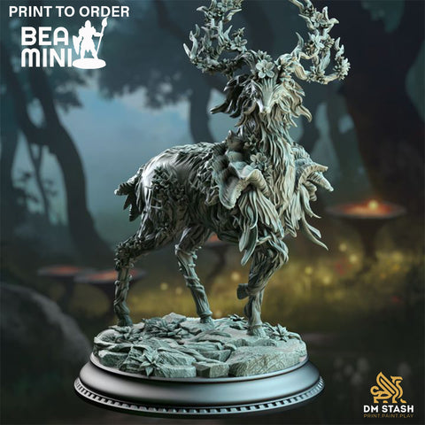 Noble Forest Spirit - Gwynevel | BeaMini Print to Order Miniatures